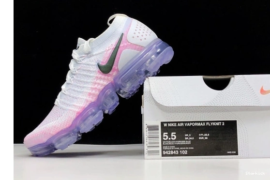 HYDROGEN 942843-102 (W) VAPORMAX 2 BLUE AIR WHITE 0726